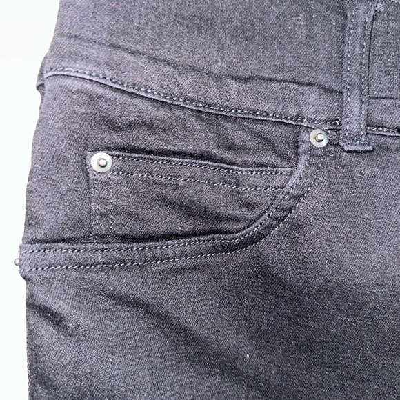 Spanx Plus Size Flare Jeans Black Pull ON Stretch Women's Size 3XL NEW - Picture 6 of 11